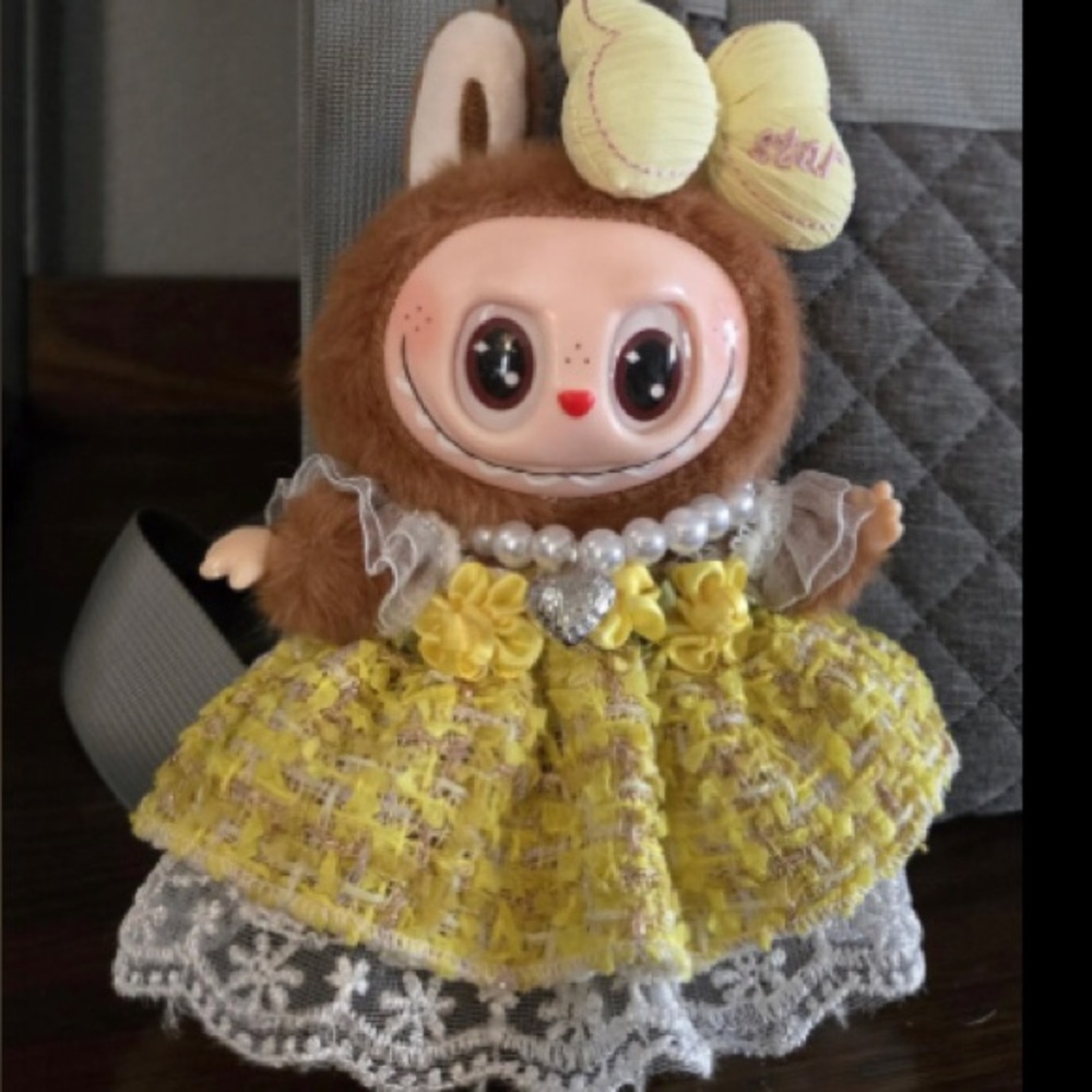 Clothing only 8 colors choose your favorite Adorable Labubu Plush Dress